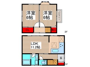 芝山4丁目戸建ての物件間取画像